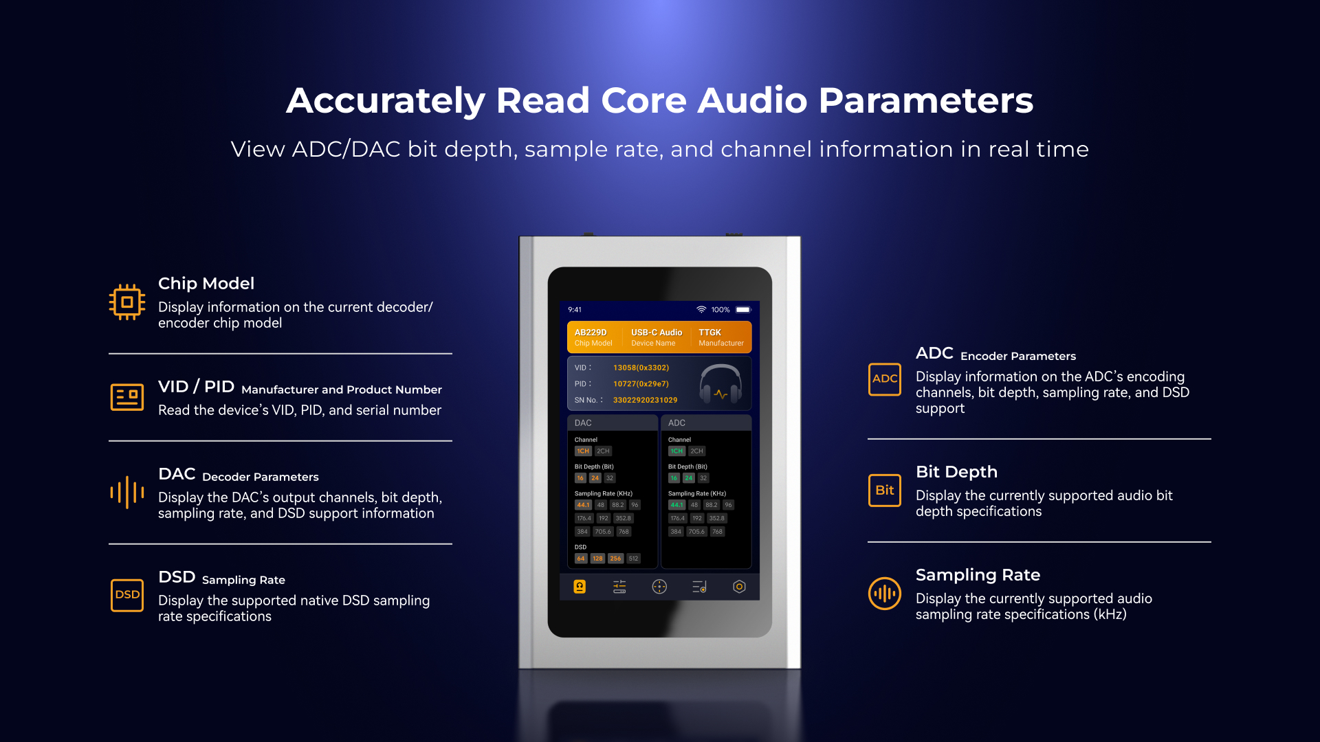 详情页02.jpg AUDIO-Z Multifunctional Digital Audio Tester(图2)